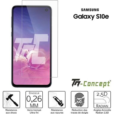 Protège écran TM CONCEPT Samsung Galaxy S10e - Verre trempé TM Co