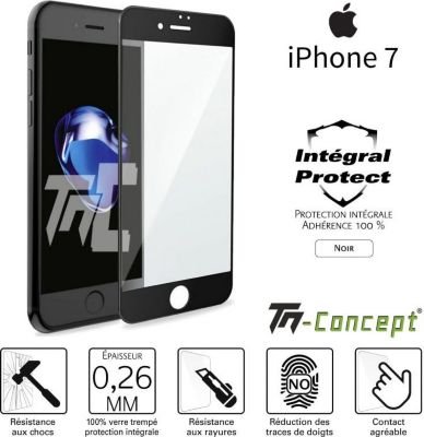 Vitre en verre trempé protection intégrale Apple iPhone XR TM Concept®