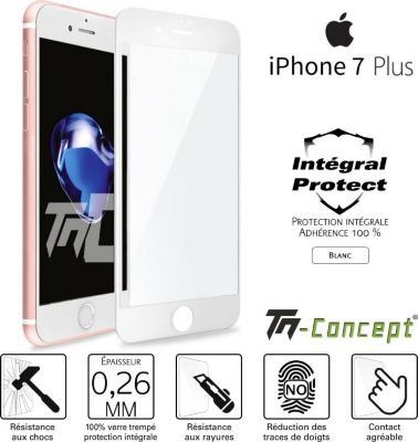 Vitre protection verre trempé incurvé Apple iPhone X TM Concept®