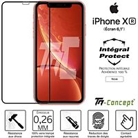 Film apple iphone xr verre trempé protection ecran anti-rayures 9h GLASS-CL- XR - Conforama