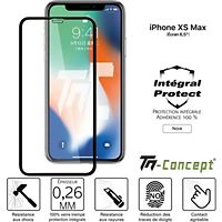 Protège écran TM CONCEPT Apple iPhone XS Max - Verre trempé intég