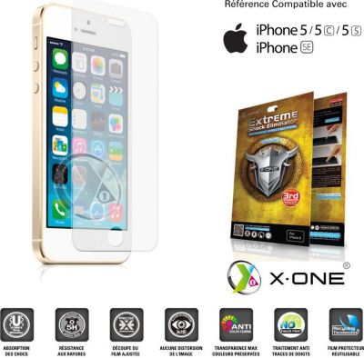 Protège écran TM CONCEPT Apple iPhone 5/5S/5C / Iphone SE - X-One