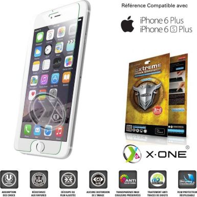 Protège écran TM CONCEPT Apple Iphone 6+ / 6S+ - X-One ® Extreme