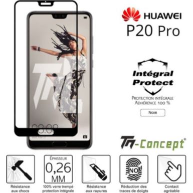 Protège écran TM CONCEPT Huawei P20 Pro - Verre trempé intégral P