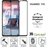 Protège écran TM CONCEPT Huawei P30 - Verre trempé intégral Prote