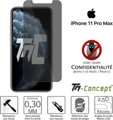 Protecteur d'Écran iPhone X/XS/11 Pro en Verre Trempé Prio 3D