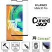 Protège écran TM CONCEPT Verre trempé 3D Huawei Mate 30 Pro Noir
