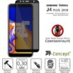 Protège écran TM CONCEPT Verre trempé teinté - Samsung J4+ (2018)