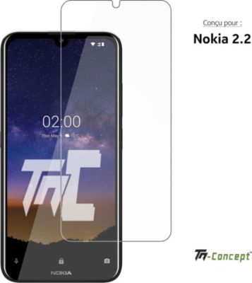 Protège écran TM CONCEPT Verre trempé pour Nokia 2.2 - TM Concept Protège écran TM CONCEPT Verre trempé pour Nokia 2.2 - TM Concept