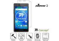 Protège écran TM CONCEPT Verre trempé - FairPhone 2 - TM Concept®
