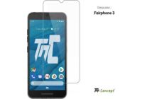 Protège écran TM CONCEPT Verre trempé - FairPhone 3 - TM Concept®