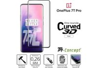 Protège écran TM CONCEPT Verre trempé 3D - OnePlus 7T Pro - Noir