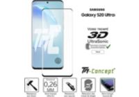 Protège écran TM CONCEPT Verre trempé 3D Samsung Galaxy S20 Ultra