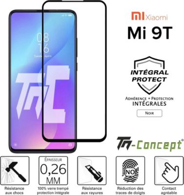 Protège écran TM CONCEPT Verre trempé Xiaomi Mi 9T / 9T Pro Noir Protège écran TM CONCEPT Verre trempé Xiaomi Mi 9T / 9T Pro Noir