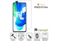 Protège écran TM CONCEPT Verre trempé pour Xiaomi Poco F2 Pro
