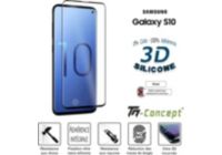 Protège écran TM CONCEPT Verre trempé 3D pour Samsung Galaxy S10