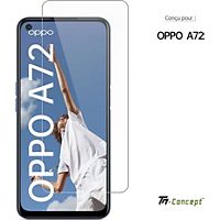 Protège écran TM CONCEPT Verre trempé pour Oppo A72 - TM Concept®