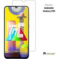 Protège écran TM CONCEPT Verre trempé pour Samsung Galaxy M31