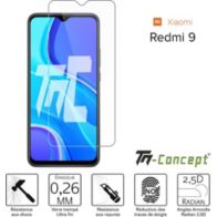 Protège écran TM CONCEPT Verre trempé Xiaomi Redmi 9 - TM Concept