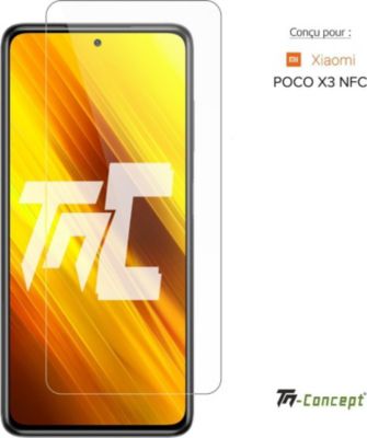 Protège écran TM CONCEPT Verre trempé Xiaomi Poco X3 - TM Concept
