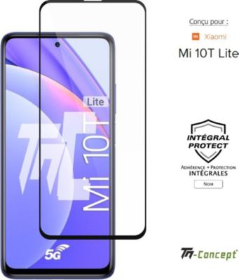 Protège écran TM CONCEPT Verre trempé intégral Xiaomi Mi 10T Lite