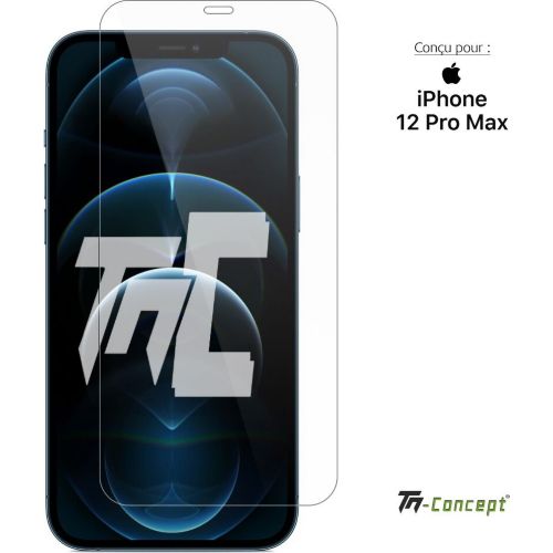 iPhone 12 Pro Max - protection écran verre trempé en 9H