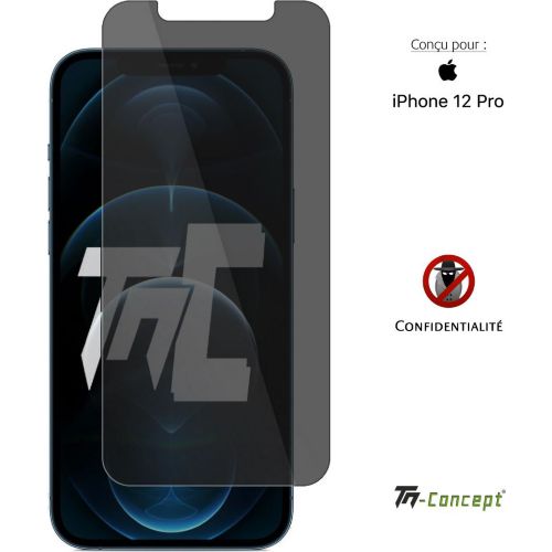 Vitre protection écran iPhone 12 / iPhone 12 Pro en verre trempé