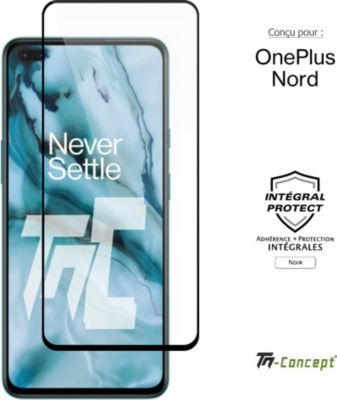 Protège écran TM CONCEPT Verre trempé intégral pour OnePlus Nord