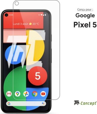 Protège écran TM CONCEPT Verre trempé Google Pixel 5 - TM Concept Protège écran TM CONCEPT Verre trempé Google Pixel 5 - TM Concept