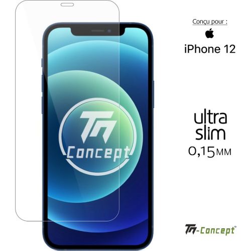 Protège écran TM CONCEPT Verre trempé intégral iPhone 11 Pro Max