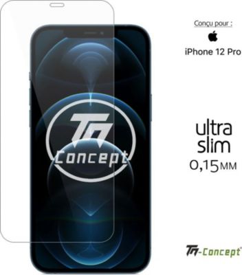 Protège écran TM CONCEPT Verre trempé 0,15mm Apple iPhone 12 Pro