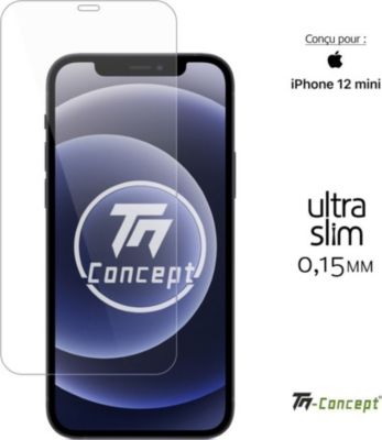 Protège écran TM CONCEPT Verre trempé 0,15mm Apple iPhone 12 Mini