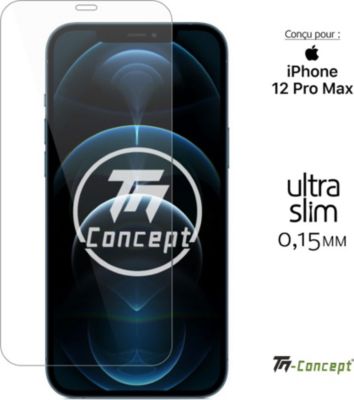 Protège écran TM CONCEPT Verre trempé 0,15mm - iPhone 12 Pro Max Protège écran TM CONCEPT Verre trempé 0,15mm - iPhone 12 Pro Max