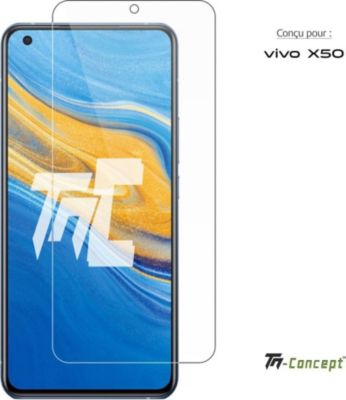 Protège écran TM CONCEPT Verre trempé pour Vivo X50 - TM Concept®