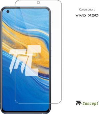 Protège écran TM CONCEPT Verre trempé pour Vivo X50 - TM Concept®