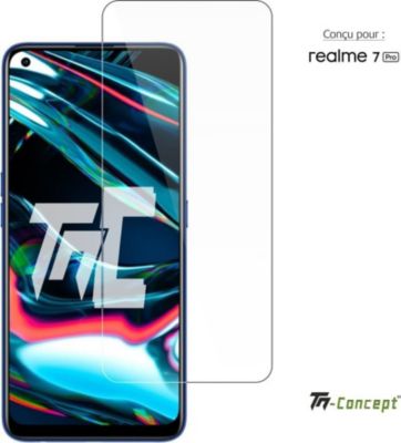 Protège écran TM CONCEPT Verre trempé Realme 7 Pro - TM Concept®