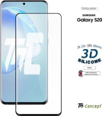 Protège écran TM CONCEPT Verre trempé 3D pour Samsung Galaxy S20 Protège écran TM CONCEPT Verre trempé 3D pour Samsung Galaxy S20
