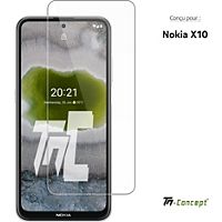 Protège écran TM CONCEPT Verre trempé pour Nokia X10 TM Concept®