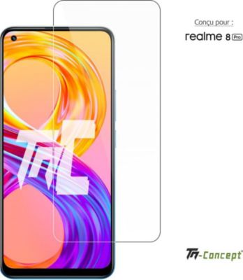 Protège écran TM CONCEPT Verre trempé pour Realme 8 Pro