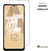Protège écran TM CONCEPT Verre trempé pour Samsung Galaxy A12