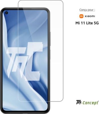 Protège écran TM CONCEPT Verre trempé - Xiaomi Mi 11 Lite Protège écran TM CONCEPT Verre trempé - Xiaomi Mi 11 Lite