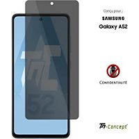 Protège écran TM CONCEPT Verre trempé teinté - Samsung Galaxy A52