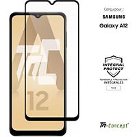 Protège écran TM CONCEPT Verre trempé intégral Samsung Galaxy A12