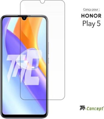 Protège écran TM CONCEPT Verre trempé Honor Play 5 - TM Concept®