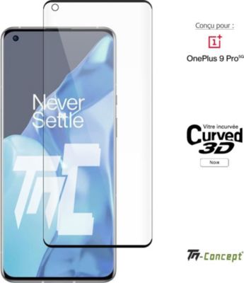 Protège écran TM CONCEPT Verre trempé 3D - OnePlus 9 Pro - Noir Protège écran TM CONCEPT Verre trempé 3D - OnePlus 9 Pro - Noir