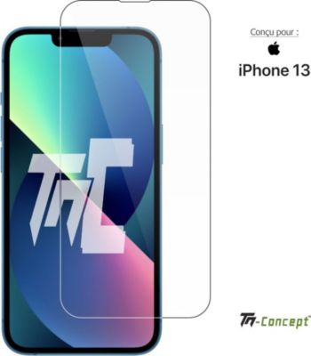 Protège écran TM CONCEPT Verre trempé Apple iPhone 13 TM Concept®