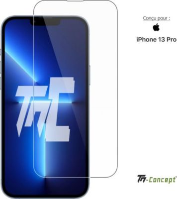 Protège écran TM CONCEPT Verre trempé pour Apple iPhone 13 Pro Protège écran TM CONCEPT Verre trempé pour Apple iPhone 13 Pro