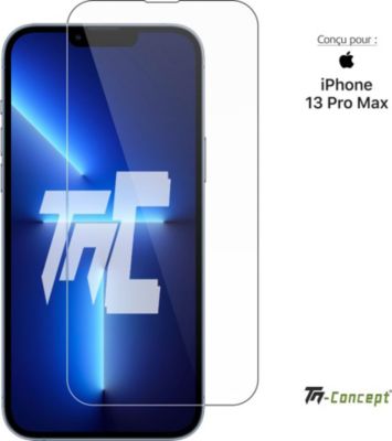 Protège écran TM CONCEPT Verre trempé - Apple iPhone 13 Pro Max Protège écran TM CONCEPT Verre trempé - Apple iPhone 13 Pro Max