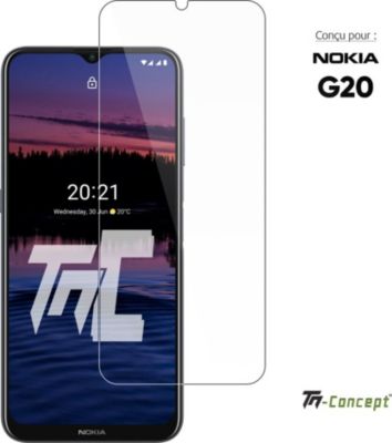 Protège écran TM CONCEPT Verre trempé - Nokia G20 - TM Concept® Protège écran TM CONCEPT Verre trempé - Nokia G20 - TM Concept®