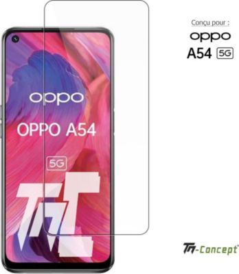 Protège écran TM CONCEPT Verre trempé - Oppo A54 5G - TM Concept® Protège écran TM CONCEPT Verre trempé - Oppo A54 5G - TM Concept®